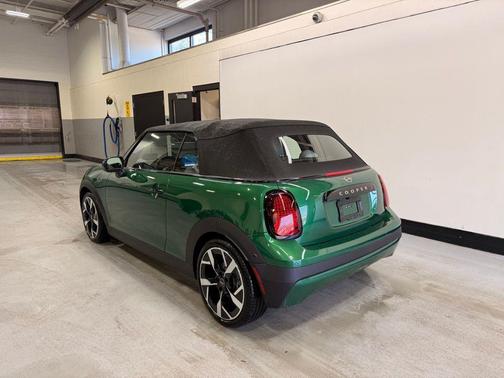 British Racing Green IV Metallic 2025 MINI Convertible Cooper S