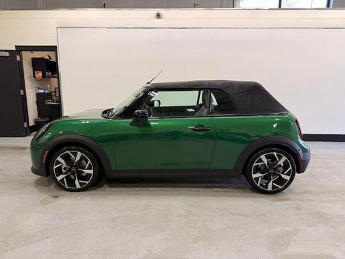 British Racing Green IV Metallic 2025 MINI Convertible Cooper S