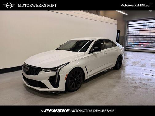 Summit White 2022 Cadillac CT4-V V-Series Blackwing