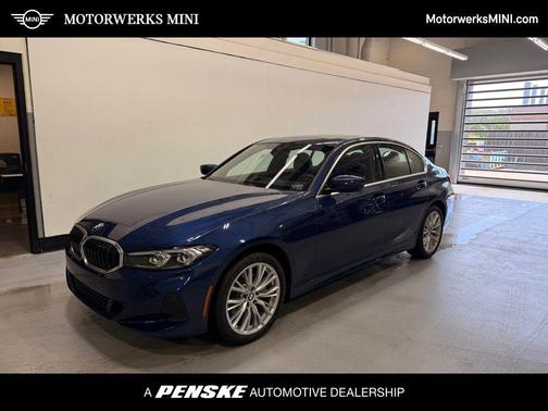 Blue Metallic 2024 BMW 330 xDrive