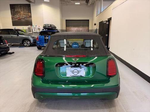 British Racing Green IV Metallic 2026 MINI Convertible Cooper