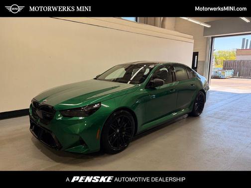 Isle of Man Green Metallic 2025 BMW M5 Base
