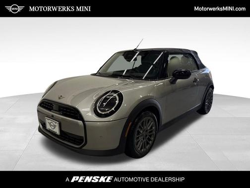 Silver 2026 MINI Convertible
