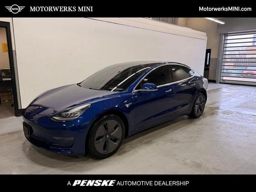 Deep Blue Metallic 2020 Tesla Model 3 Long Range