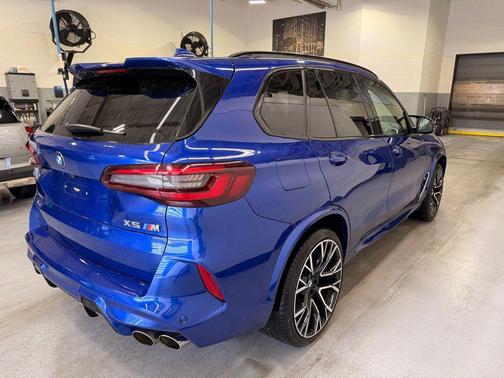 Marina Bay Blue Metallic 2021 BMW X5 M Base