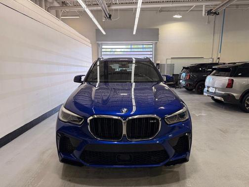 Marina Bay Blue Metallic 2021 BMW X5 M Base