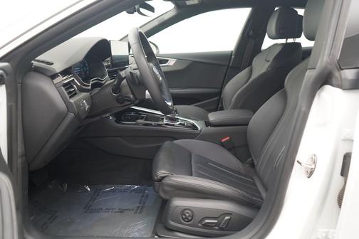 Glacier White 2023 Audi A5 Sportback 45 S line Premium Plus