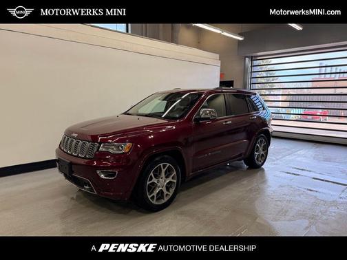 Velvet Red Pearlcoat 2021 Jeep Grand Cherokee Overland