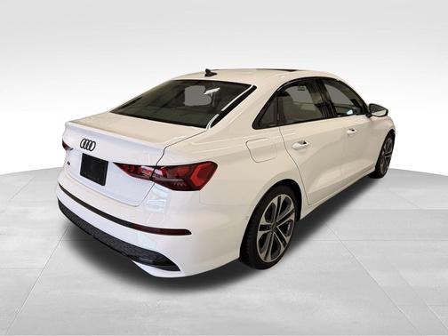 White 2025 Audi A3 40 Premium