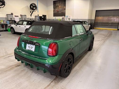 British Racing Green IV Metallic 2026 MINI Convertible Cooper
