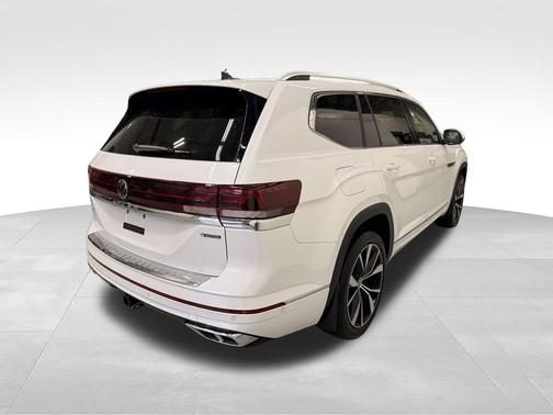 Opal White 2024 Volkswagen Atlas 2.0T SEL Premium R-Line