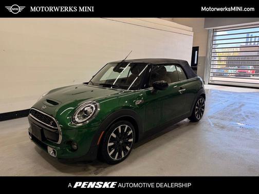 British Racing Green 2021 MINI Convertible Cooper S