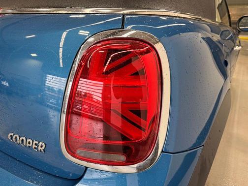 Island Blue Metallic 2023 MINI Convertible Cooper