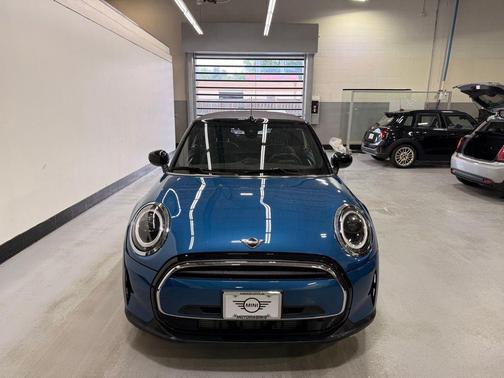 Island Blue Metallic 2023 MINI Convertible Cooper