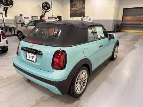 Ocean Wave Green Metallic 2026 MINI Convertible Cooper S
