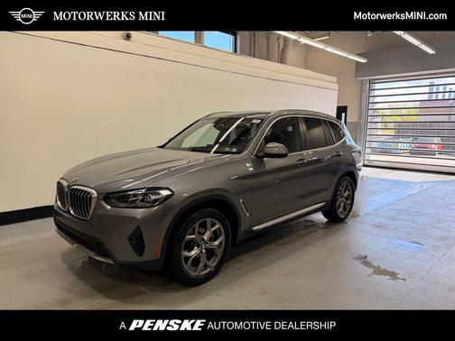 Skyscraper Gray Metallic 2023 BMW X3 xDrive30i