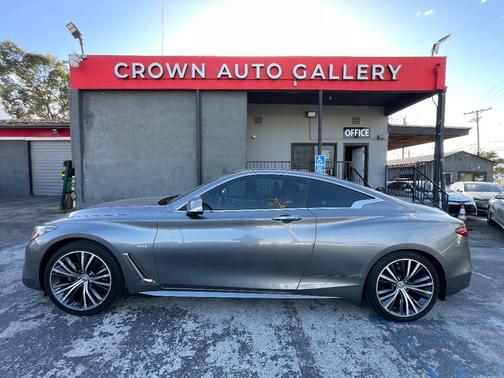 Liquid Platinum 2017 INFINITI Q60 2.0t Premium