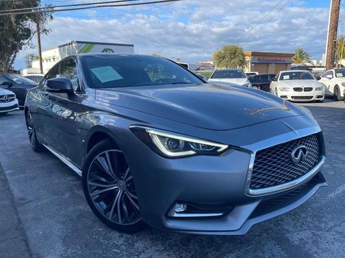 Liquid Platinum 2017 INFINITI Q60 2.0t Premium