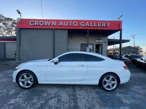 Polar White 2017 Mercedes-Benz C-Class Coupe