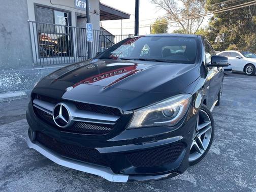 Cosmos Black Metallic 2014 Mercedes-Benz CLA-Class CLA 45 AMG 4MATIC