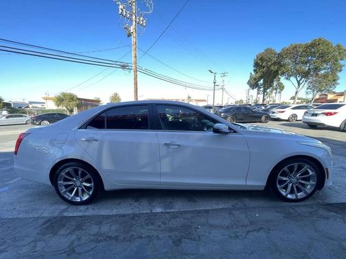 Crystal White Tricoat 2016 Cadillac CTS 3.6L Premium