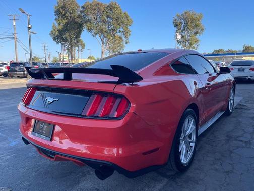 Black 2015 Ford Mustang EcoBoost Premium