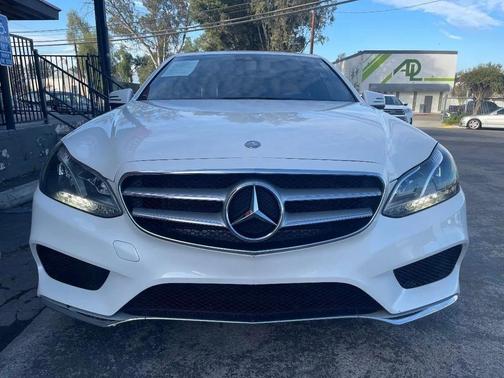 designo Diamond White Metallic 2016 Mercedes-Benz E-Class Sport Sedan