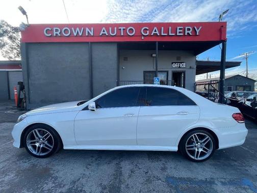 designo Diamond White Metallic 2016 Mercedes-Benz E-Class Sport Sedan