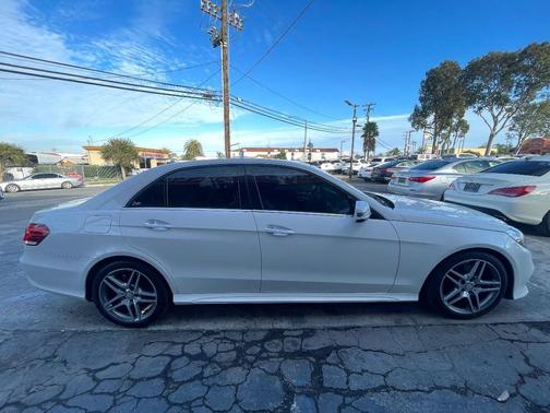 designo Diamond White Metallic 2016 Mercedes-Benz E-Class Sport Sedan