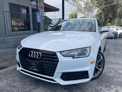 Glacier White Metallic 2019 Audi A4 Premium