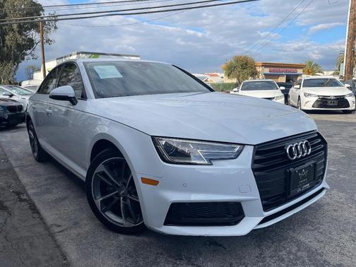 Glacier White Metallic 2019 Audi A4 Premium