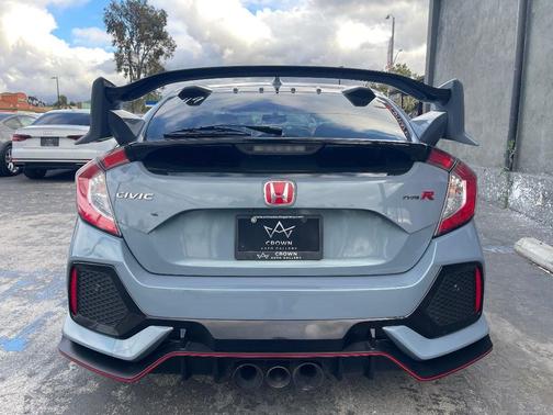 Sonic Gray Pearl 2019 Honda Civic Type R Touring