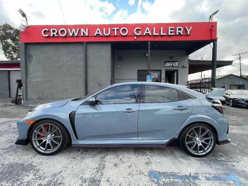 Sonic Gray Pearl 2019 Honda Civic Type R Touring