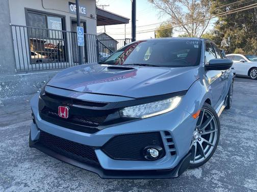 Sonic Gray Pearl 2019 Honda Civic Type R Touring