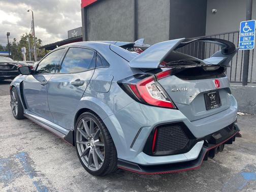 Sonic Gray Pearl 2019 Honda Civic Type R Touring