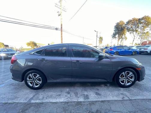 Modern Steel Metallic 2016 Honda Civic LX