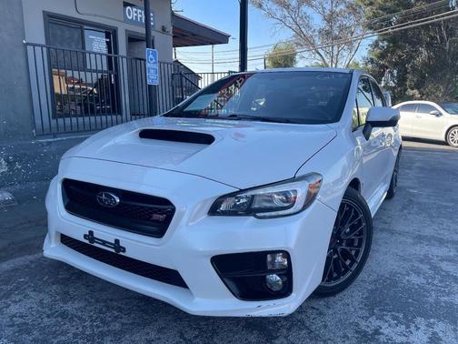 Crystal White Pearl 2016 Subaru WRX STI Base