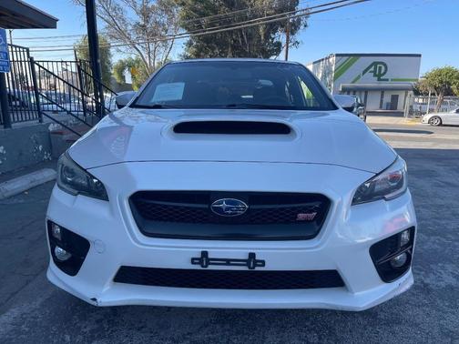Crystal White Pearl 2016 Subaru WRX STI Base