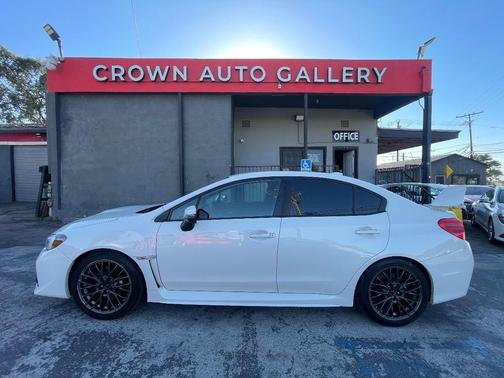 Crystal White Pearl 2016 Subaru WRX STI Base