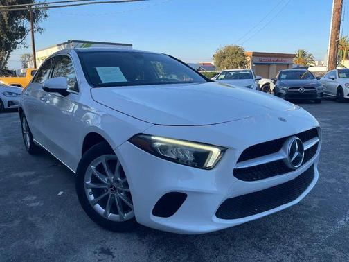 Polar White 2019 Mercedes-Benz A-Class Sedan