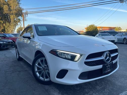 Polar White 2019 Mercedes-Benz A-Class Sedan