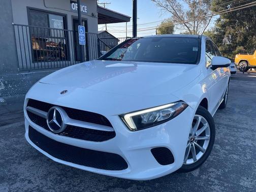 Polar White 2019 Mercedes-Benz A-Class Sedan