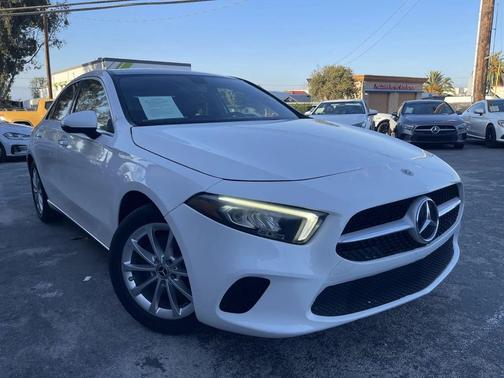 Polar White 2019 Mercedes-Benz A-Class Sedan