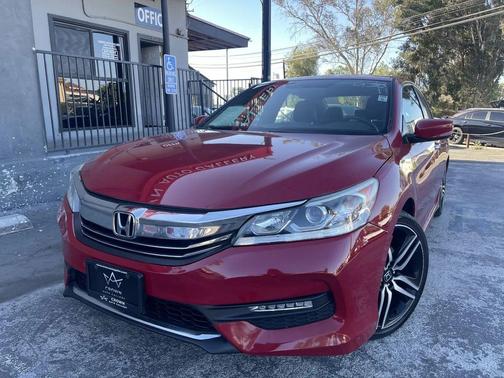 San Marino Red 2017 Honda Accord Sport