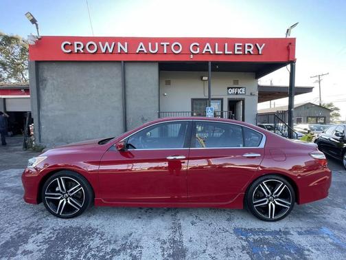 San Marino Red 2017 Honda Accord Sport