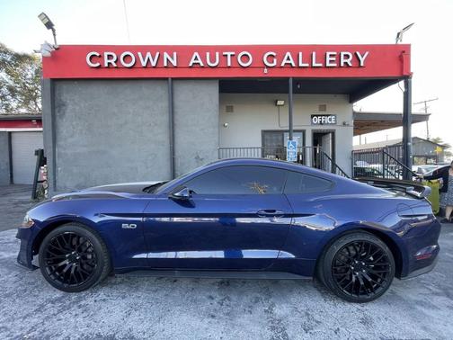 Kona Blue Metallic 2019 Ford Mustang GT