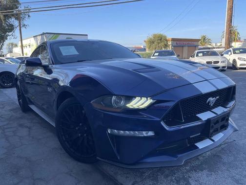 Kona Blue Metallic 2019 Ford Mustang GT