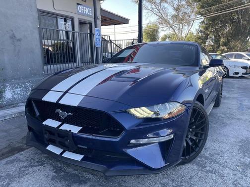 Kona Blue Metallic 2019 Ford Mustang GT