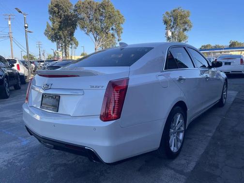 Crystal White Tricoat 2019 Cadillac CTS 2.0L Turbo