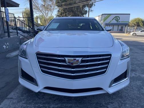 Crystal White Tricoat 2019 Cadillac CTS 2.0L Turbo
